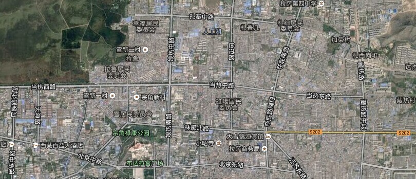 拉萨市龙脉与房地产风水