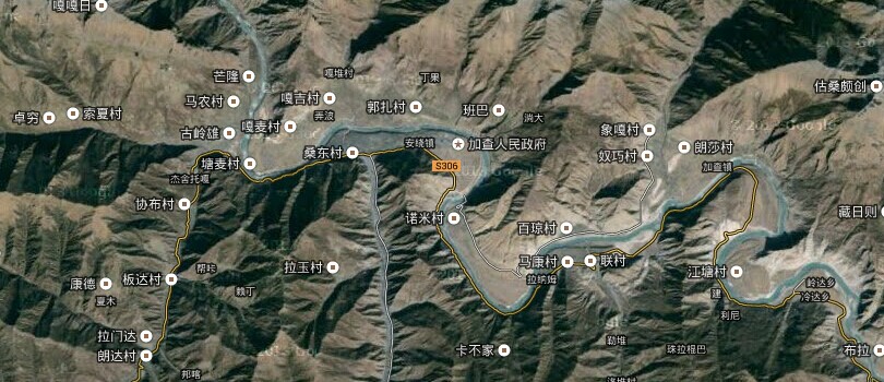 加查县龙脉与房地产风水