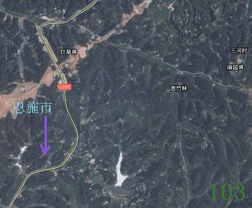 施恩州施恩市龙脉
