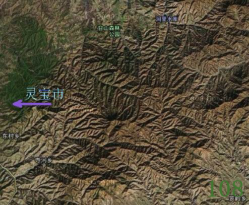 三门峡市灵宝市龙脉