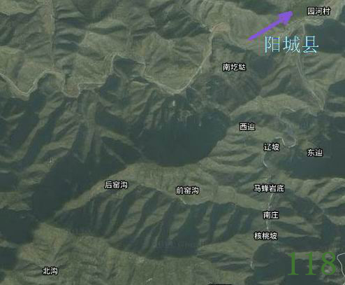 晋城市阳城县龙脉