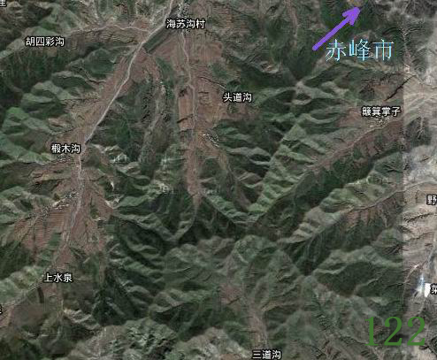 内蒙古赤峰市龙脉