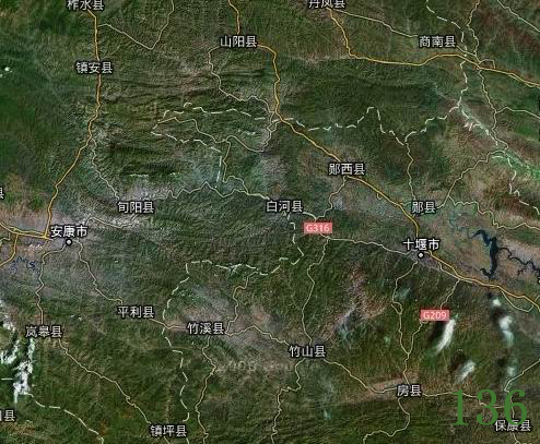 康安市白河县龙脉