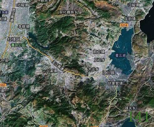 玉溪市江川县龙脉