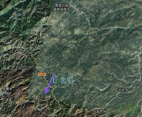 文山州丘北县龙脉