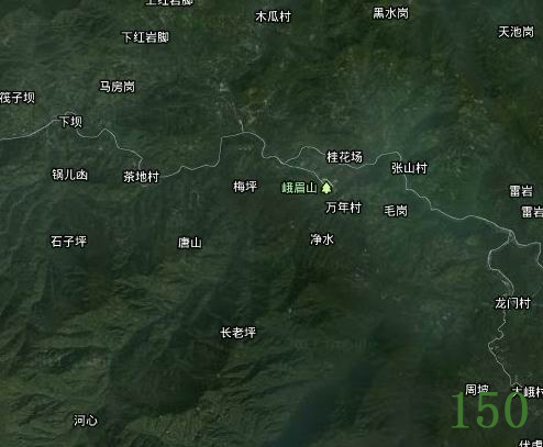 乐山市峨眉山龙脉