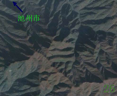安徽池州市龙脉