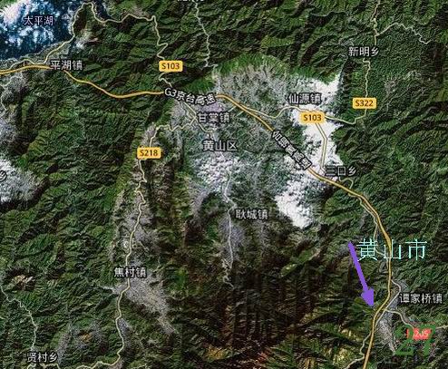 安徽黄山市龙脉