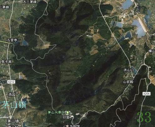 句容市茅山镇龙脉