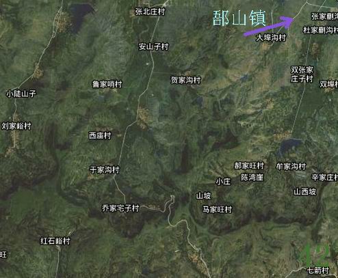 安丘市郚山镇龙脉