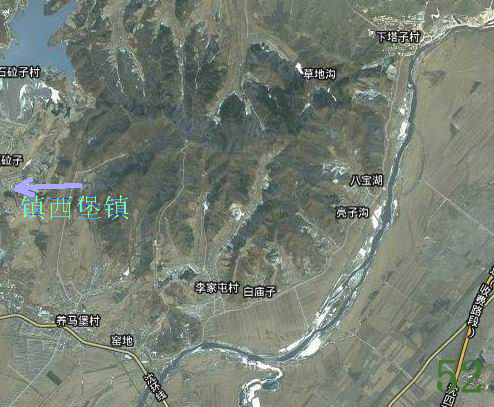铁岭县镇西堡镇龙脉