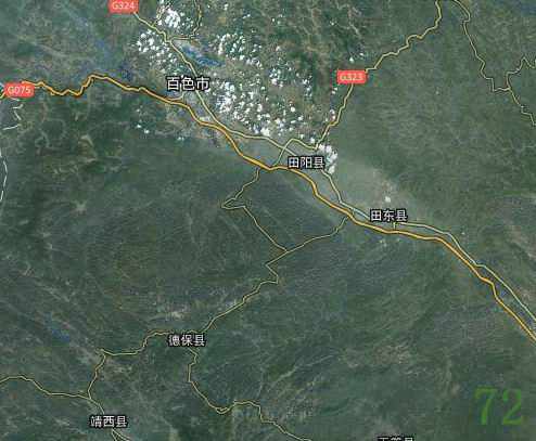 百色市田阳县龙脉