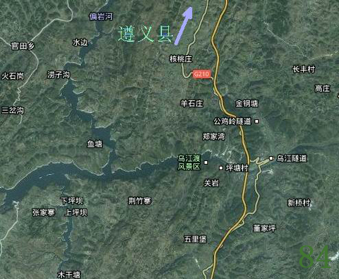 遵义市遵义县龙脉